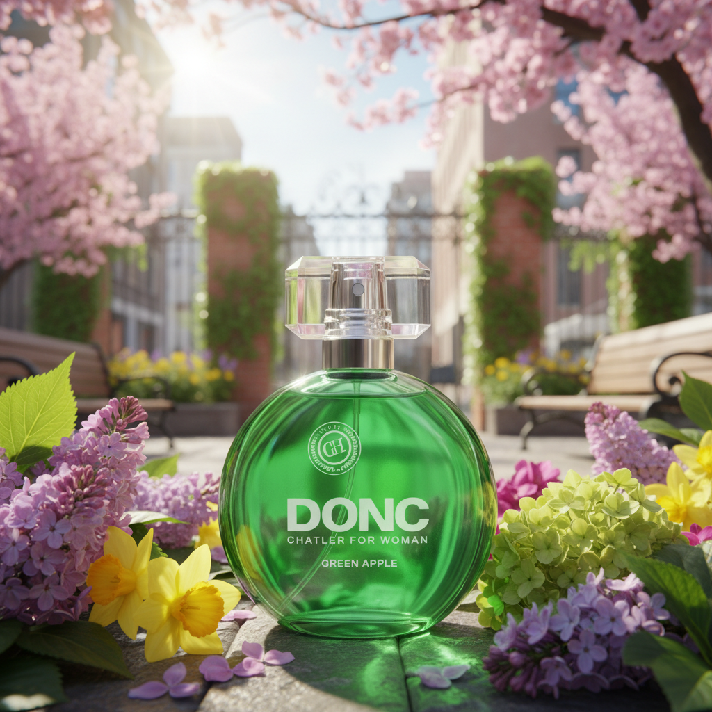 Eau De Parfum Donc Green Apple Pour Femme 100ML - Frescura Y Vitalidad