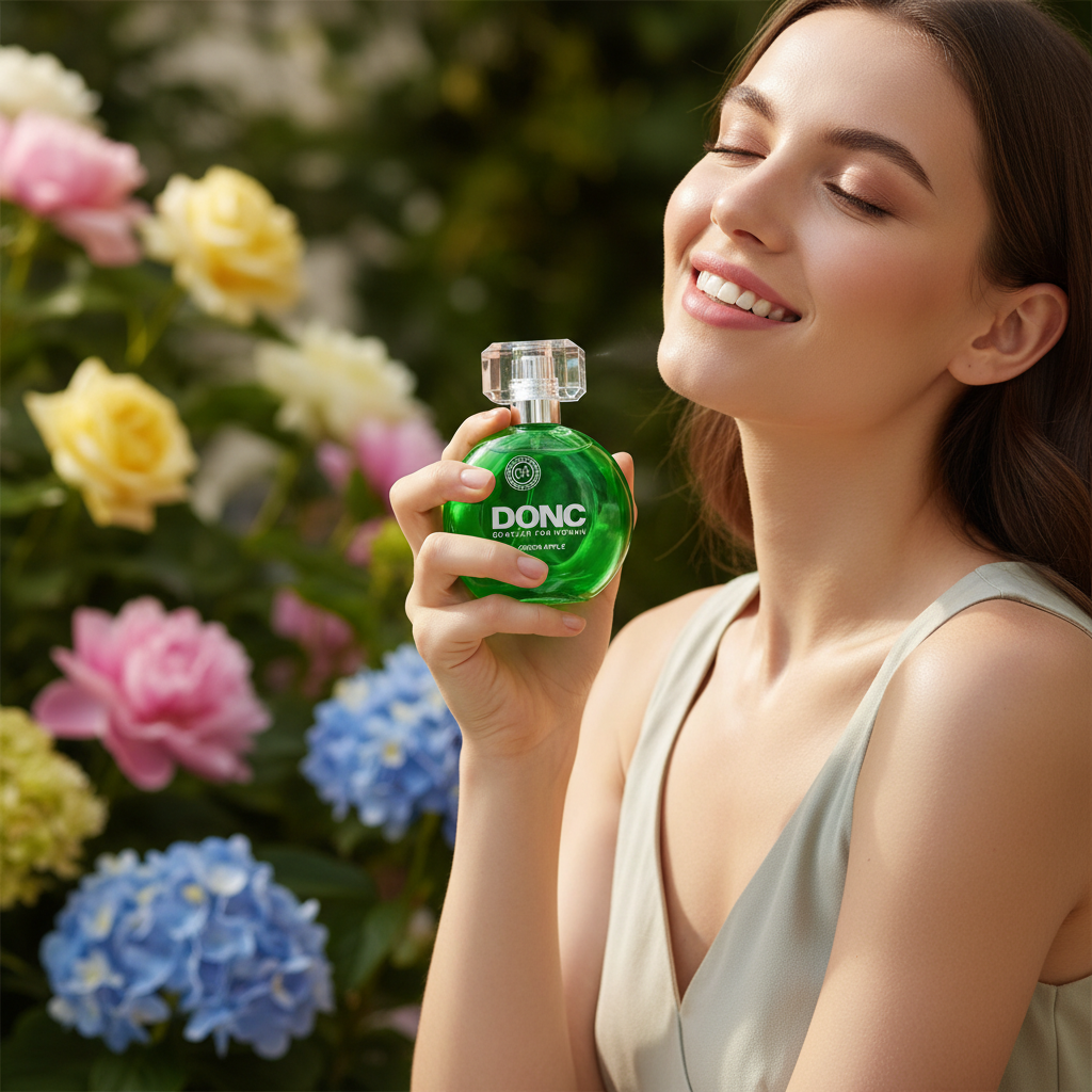 Eau De Parfum Donc Green Apple Pour Femme 100ML - Frescura Y Vitalidad