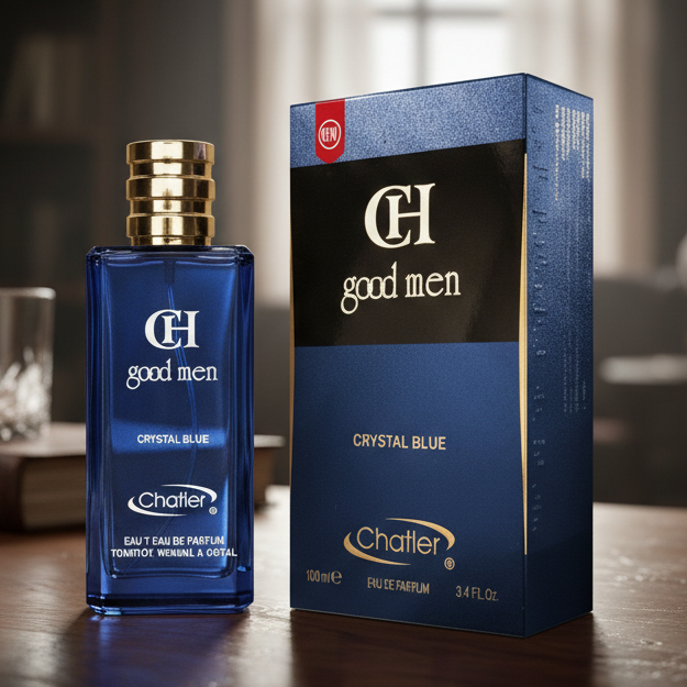 Eau De Parfum Good Men Cristal Blue Pour Homme 100ml - Frescura Mediterránea