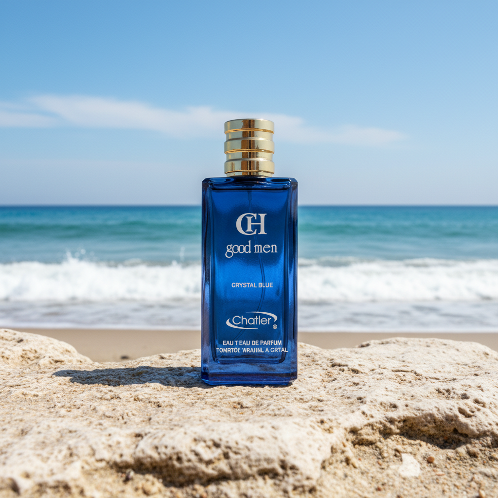 Eau De Parfum Good Men Cristal Blue Pour Homme 100ml - Frescura Mediterránea