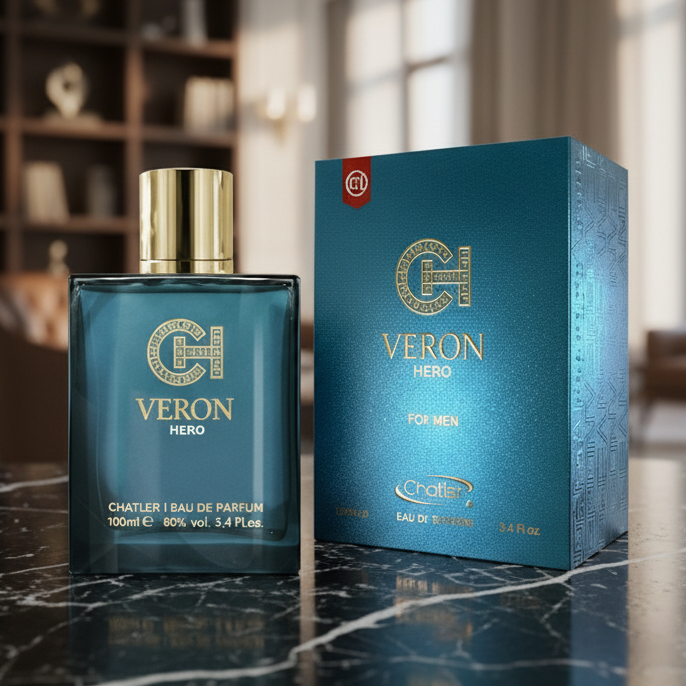 Eau De Parfum Ch Veron Hero Pour Homme 100ML - Fragancia Seductora
