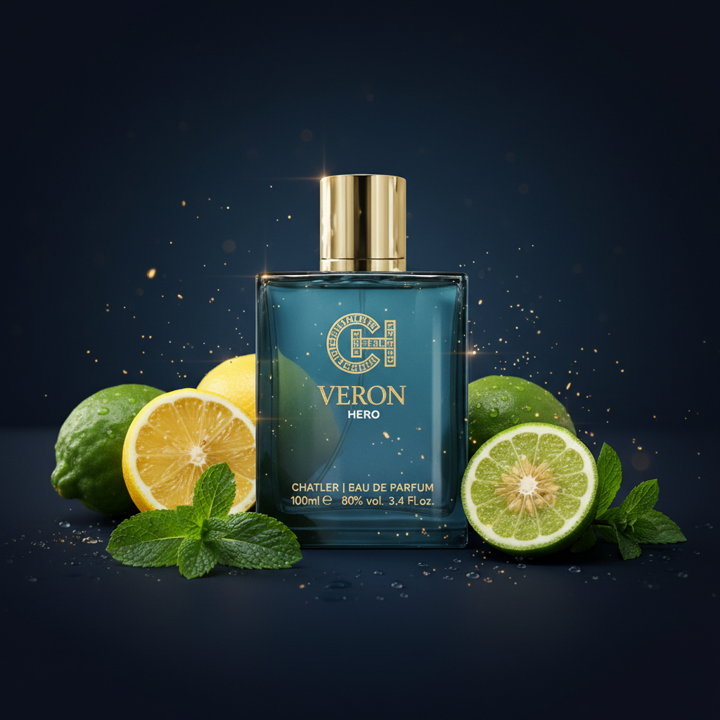 Eau De Parfum Ch Veron Hero Pour Homme 100ML - Fragancia Seductora