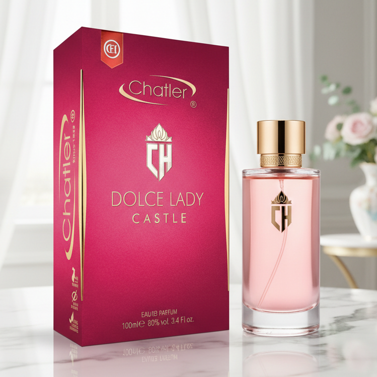 Eau De Parfum Dolce Lady Castle Pour Femme 100ML - Perfume Floral Frutal