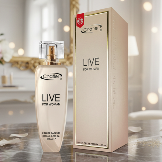 Eau De Parfum Live Bluss Pour Femme 100ML - Fragancia Floral Frutal