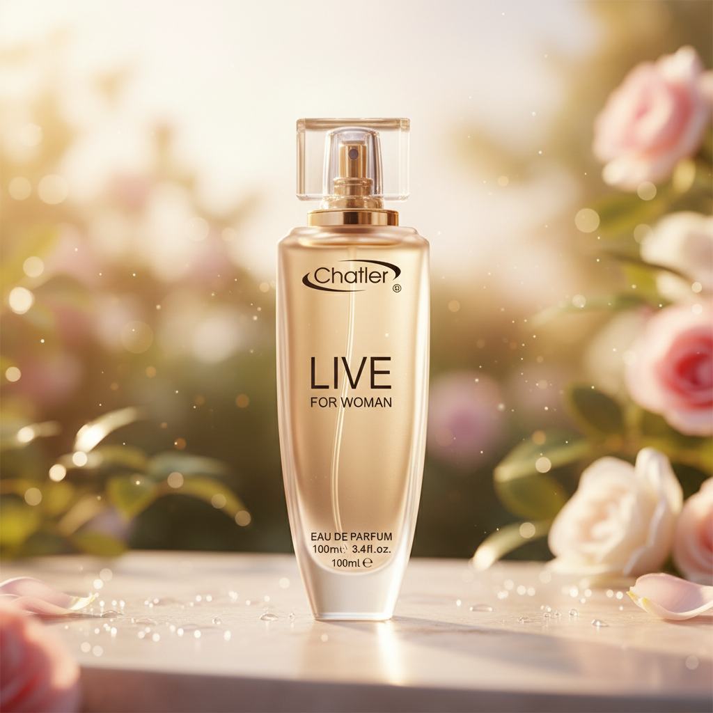 Eau De Parfum Live Bluss Pour Femme 100ML - Fragancia Floral Frutal