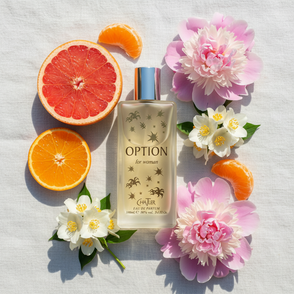 Eau De Parfum Option Pour Femme 100ML - Fragancia Floral Amaderada