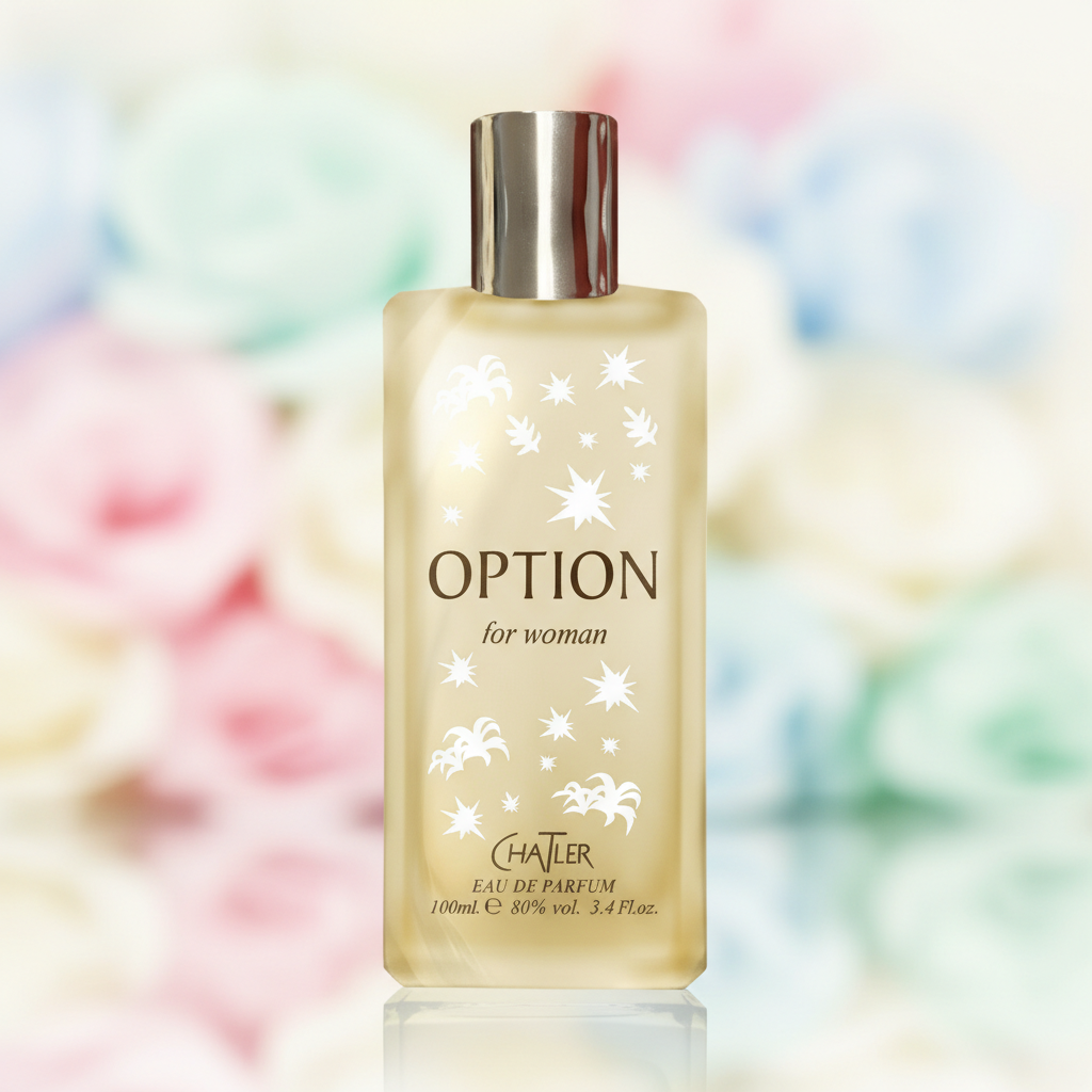 Eau De Parfum Option Pour Femme 100ML - Fragancia Floral Amaderada