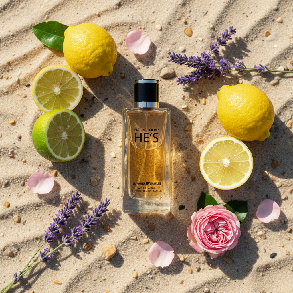 Eau De Parfum He's Pour Homme 100ML - Perfume Amaderado Aromático