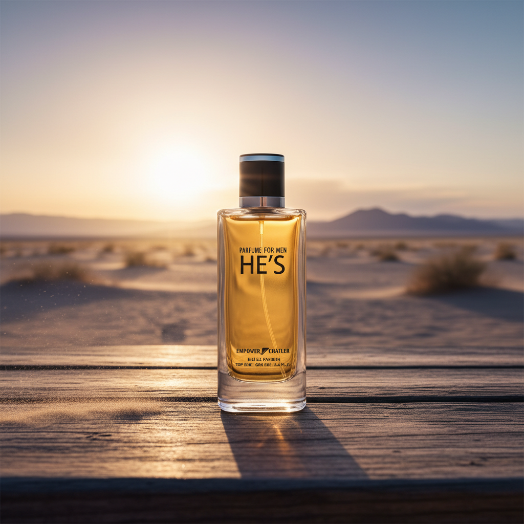 Eau De Parfum He's Pour Homme 100ML - Perfume Amaderado Aromático