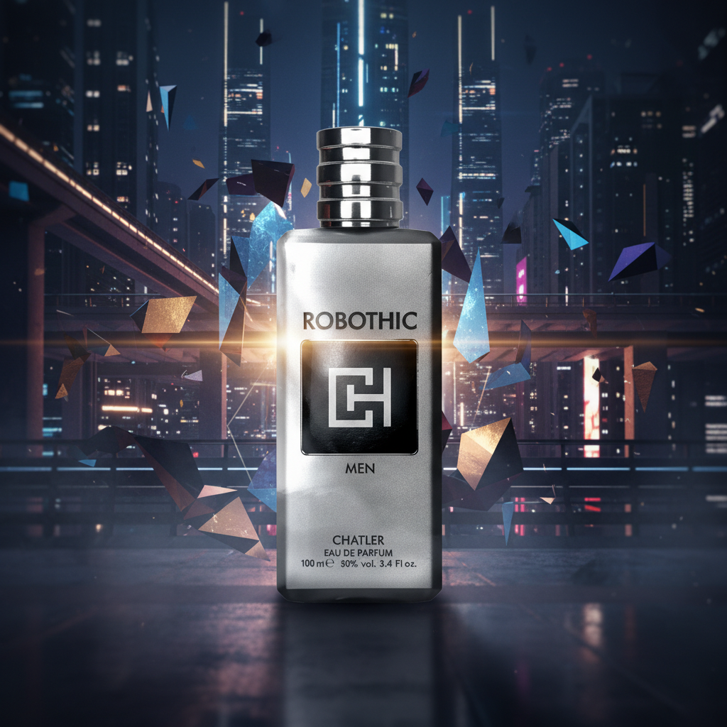 Eau De Parfum Robothic Pour Homme 100ML - Perfume Amaderado Aromático