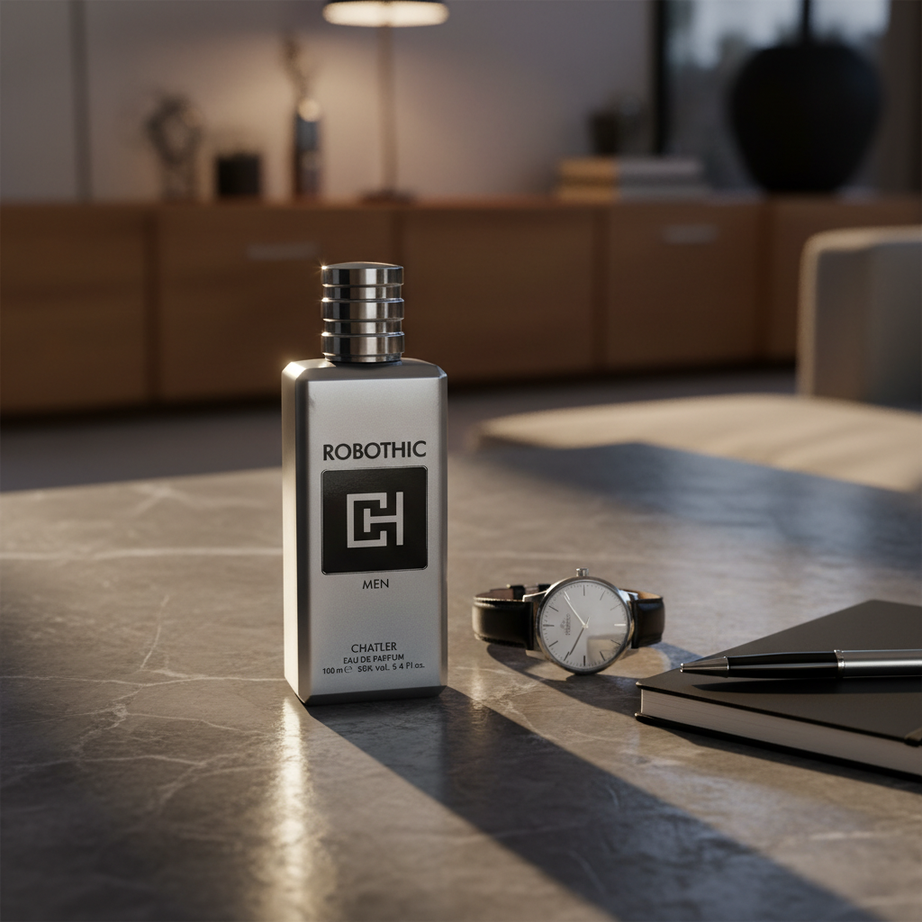 Eau De Parfum Robothic Pour Homme 100ML - Perfume Amaderado Aromático