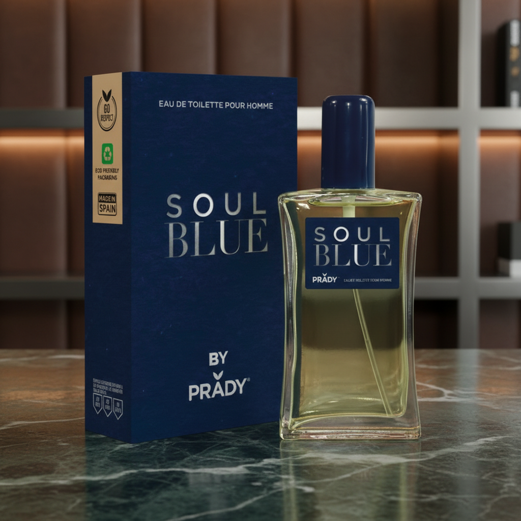 Eau De Toilette Soul Blue Pour Homme 90ML - Fragancia Seductora Y Elegante