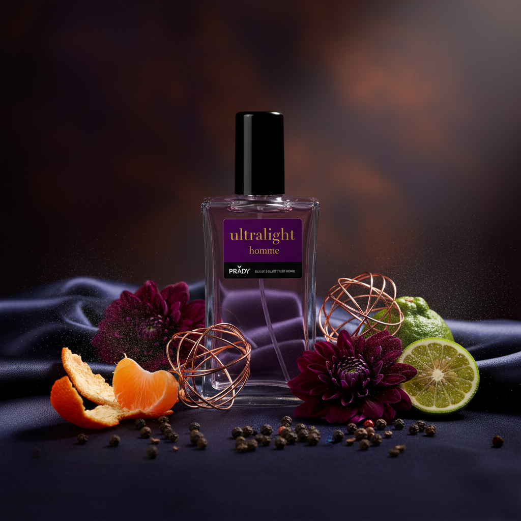 Eau De Toilette Ultravoillet Pour Homme 90ML - Fragancia Amaderada Especiada