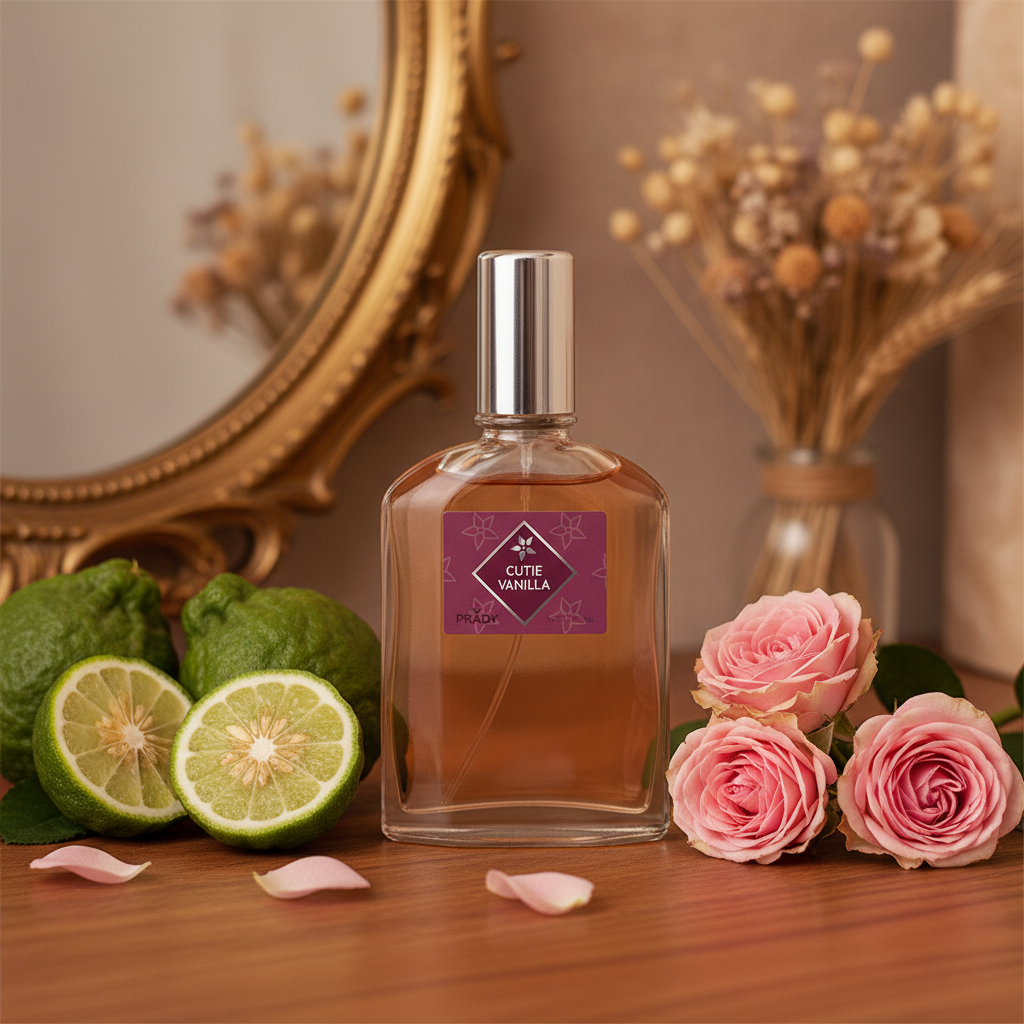 Eau De Toilette Cutie Vanilla Pour Femme 90ML - Elegancia Y Dulzura