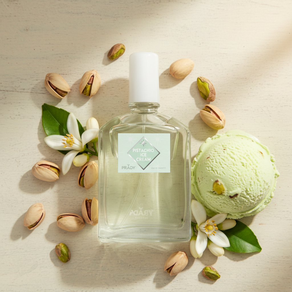 Eau De Toilette Pistachio Ice Cream Unisex 90ML - Aroma Irresistible