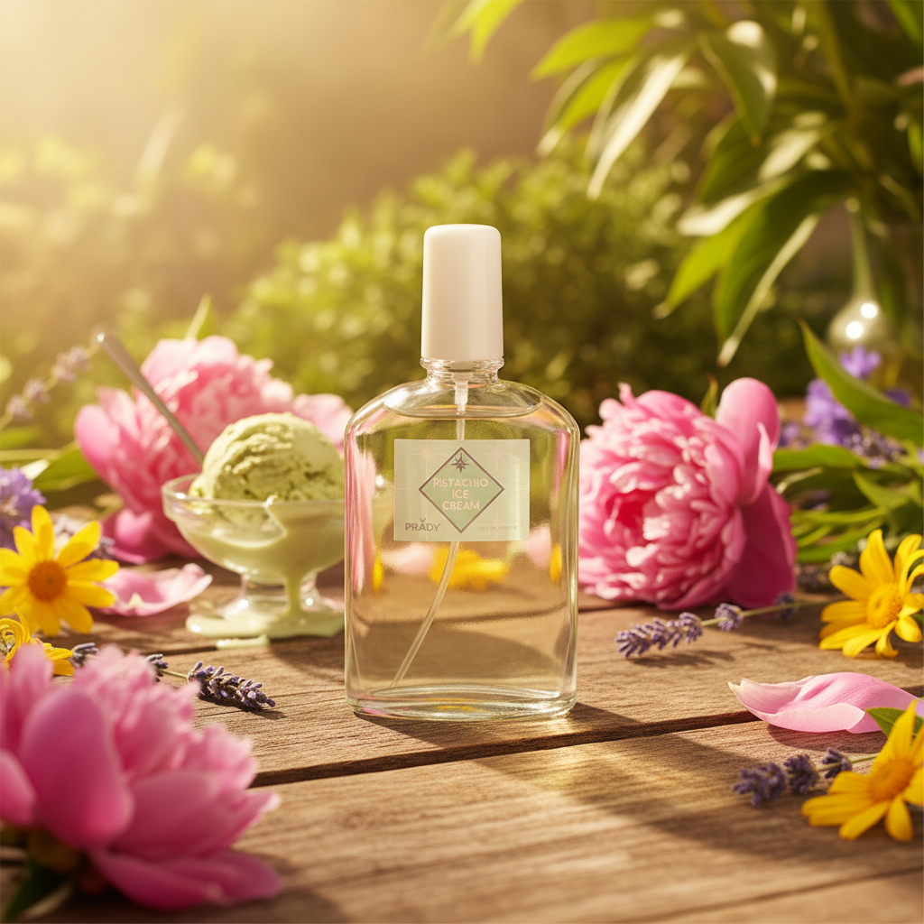 Eau De Toilette Pistachio Ice Cream Unisex 90ML - Aroma Irresistible