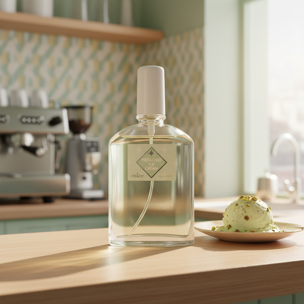 Eau De Toilette Pistachio Ice Cream Unisex 90ML - Aroma Irresistible