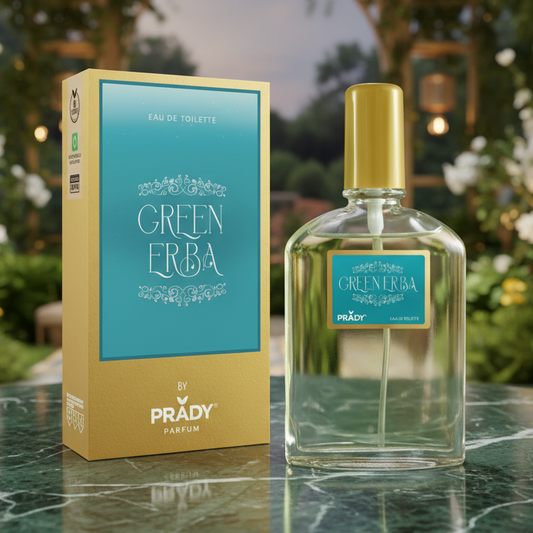 Eau De Toilette Unisex Green Erba 90ML - Frescura Y Elegancia