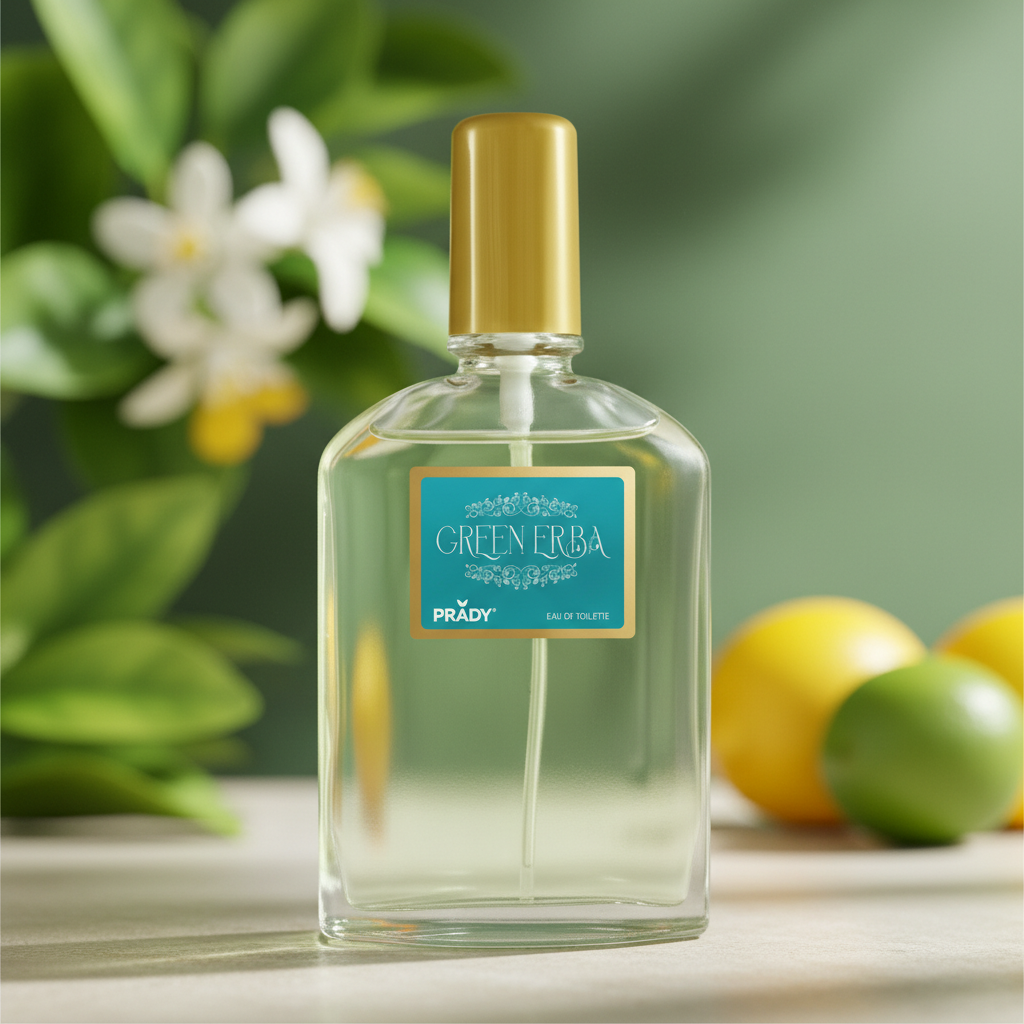 Eau De Toilette Unisex Green Erba 90ML - Frescura Y Elegancia