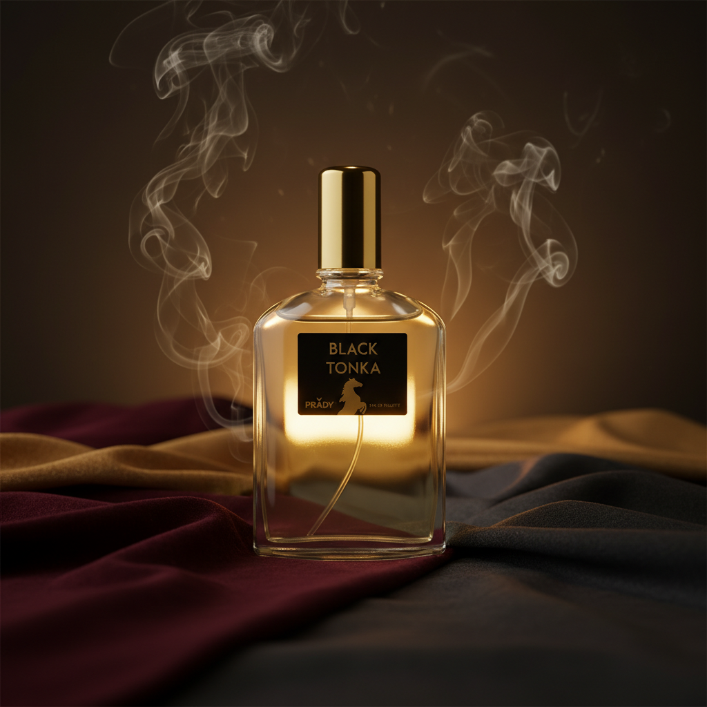 Eau De Toilette Black Tonka Unisex 90ML - Fragancia Exótica Y Cálida