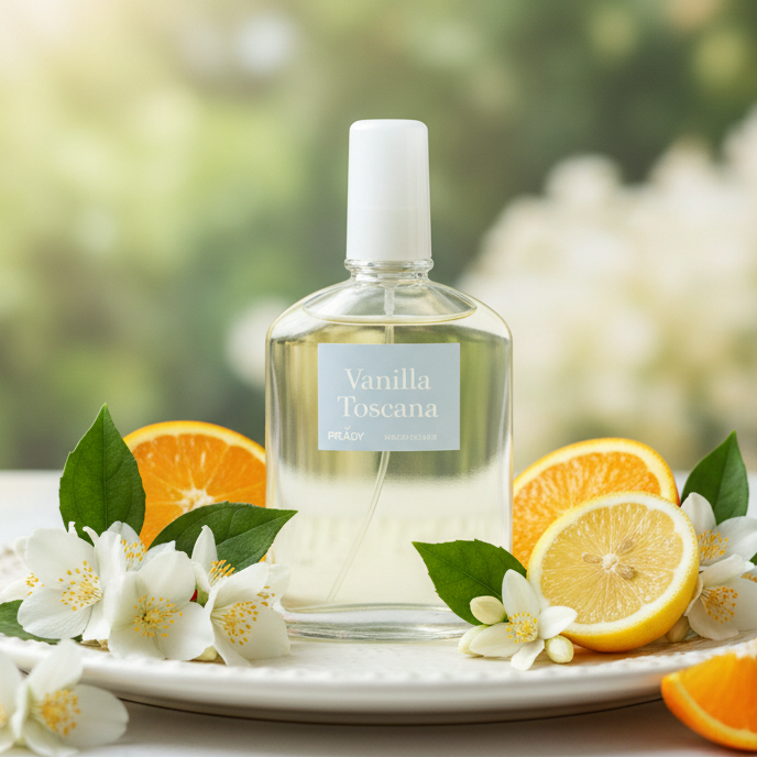 Eau De Toilette Vainilla Toscana 90ML - Perfume Floral Y Cremoso