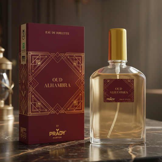 Eau De Toilette Oud Alhambra 90ML - Fragancia Amaderada Oriental
