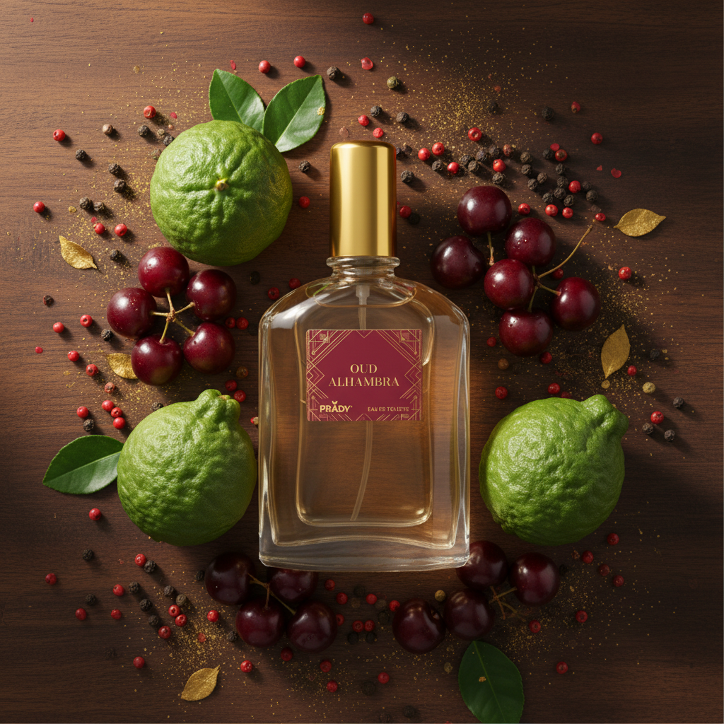 Eau De Toilette Oud Alhambra 90ML - Fragancia Amaderada Oriental