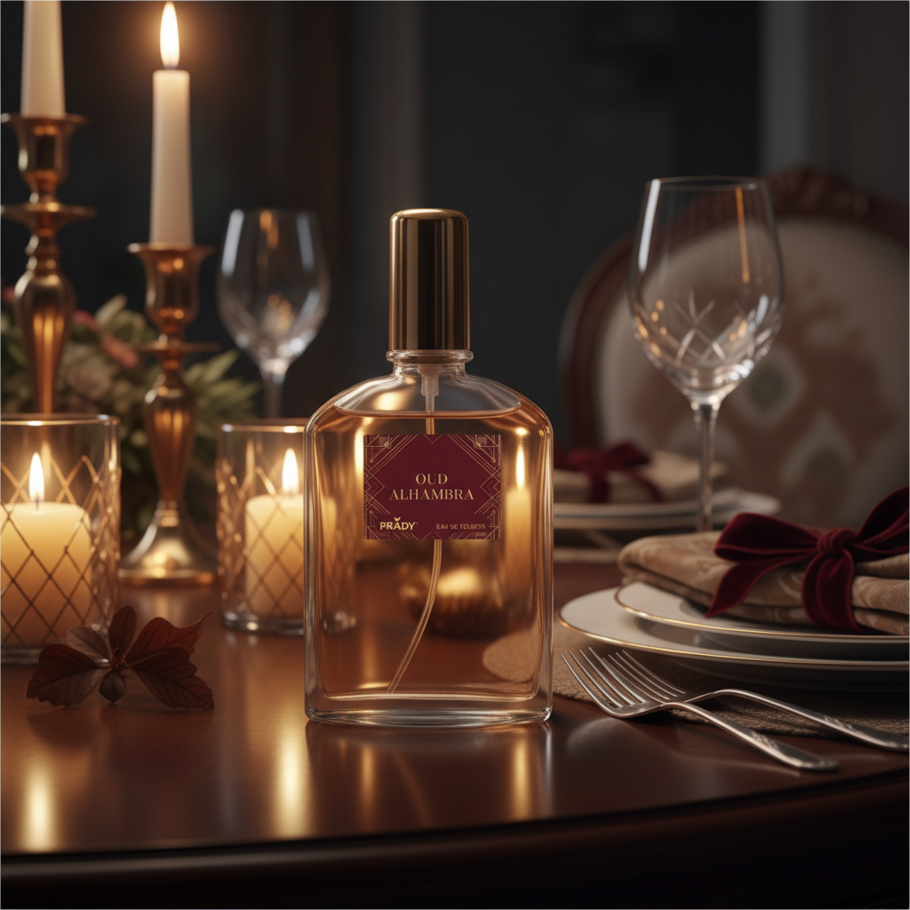 Eau De Toilette Oud Alhambra 90ML - Fragancia Amaderada Oriental