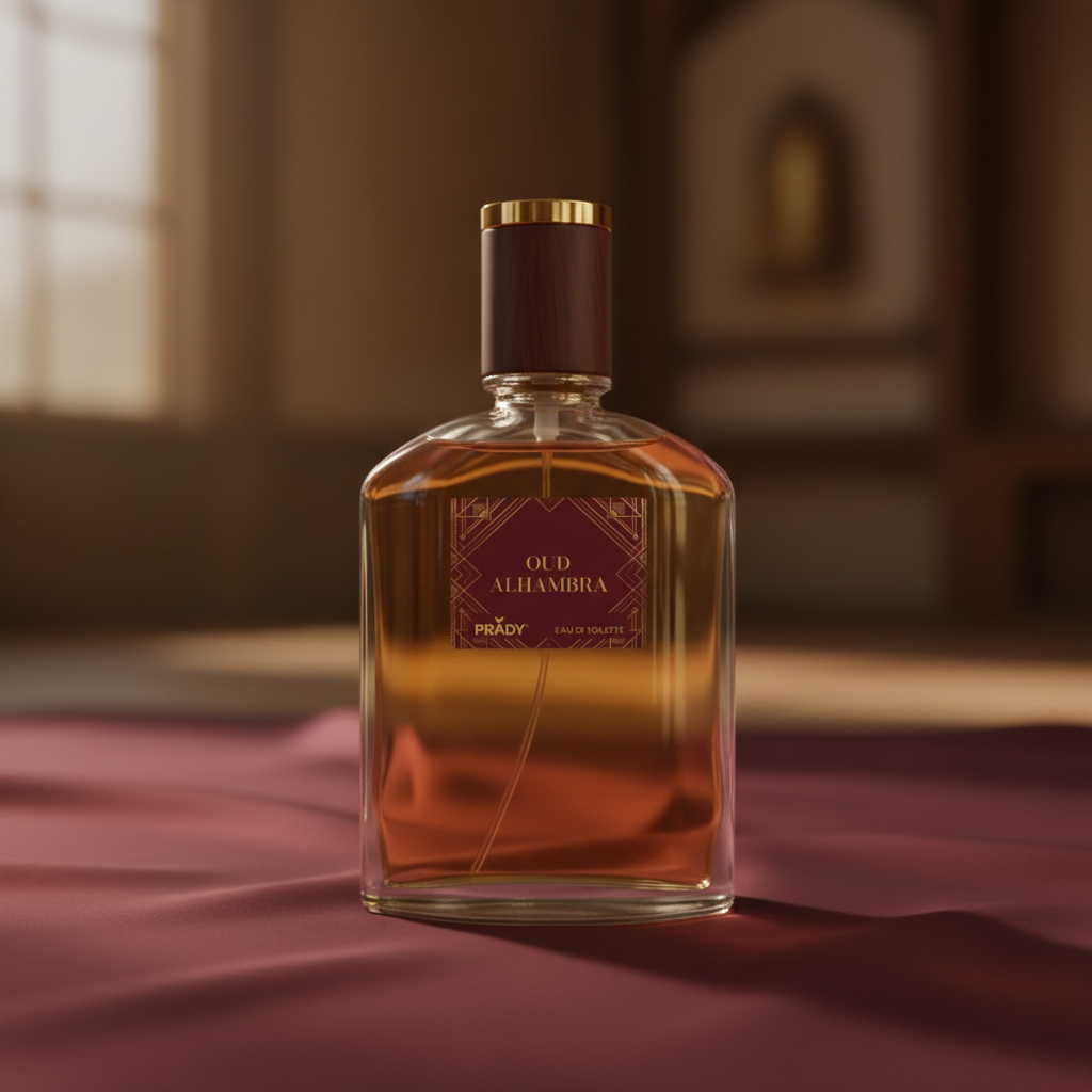 Eau De Toilette Oud Alhambra 90ML - Fragancia Amaderada Oriental