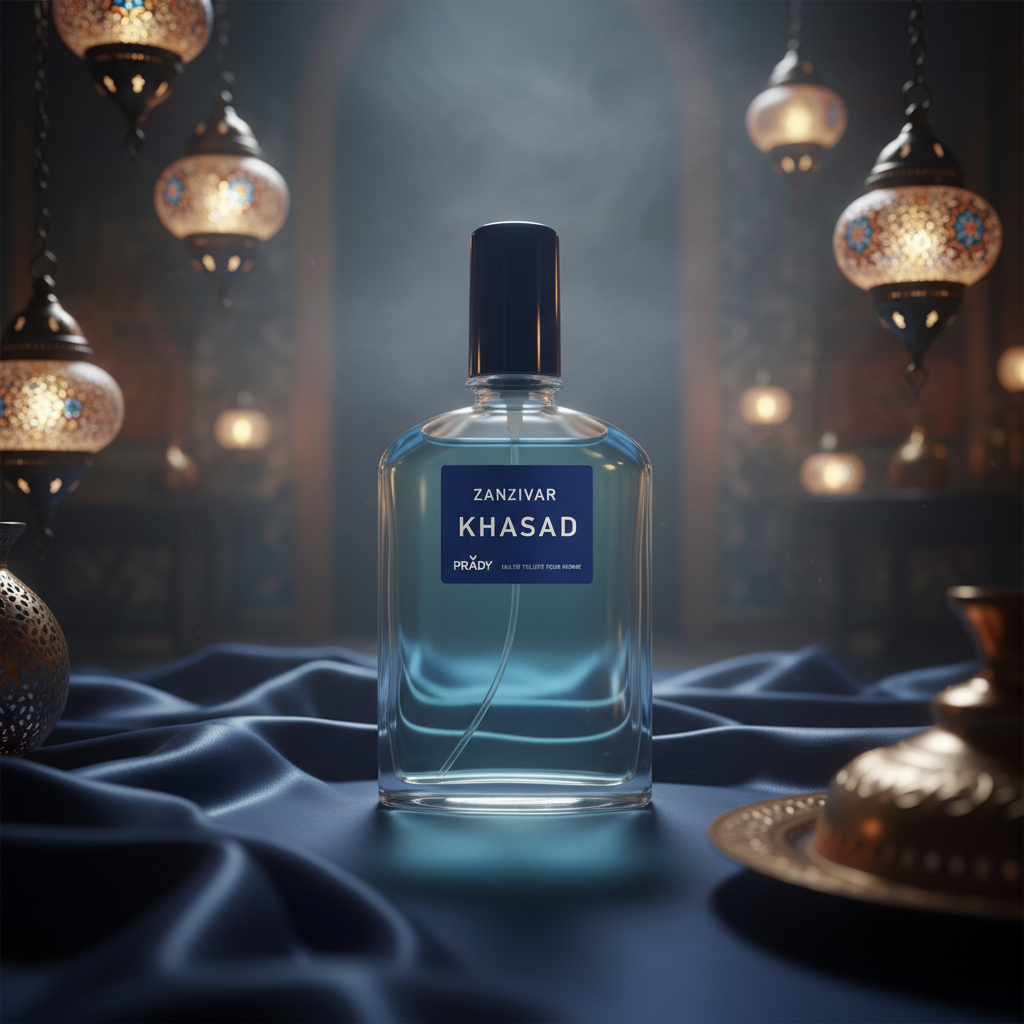 Eau De Toilette Khasad Zanzivar Pour Homme 90ML - Perfume Amaderado Oriental