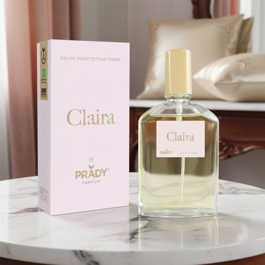 Eau De Toilette Claira Pour Femme 90ML - Fragancia Floral Oriental