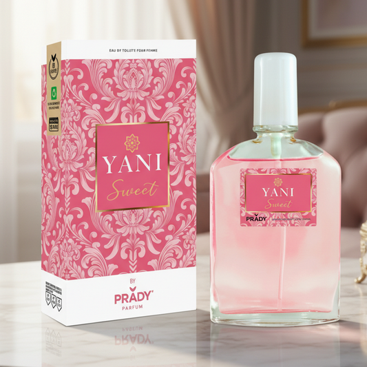 Eau De Toilette Yani Sweet Pour Femme 90ML - Dulce Y Seductor