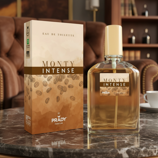 Eau De Toilette Monty Intense 90ml - Perfume Oriental Gourmand