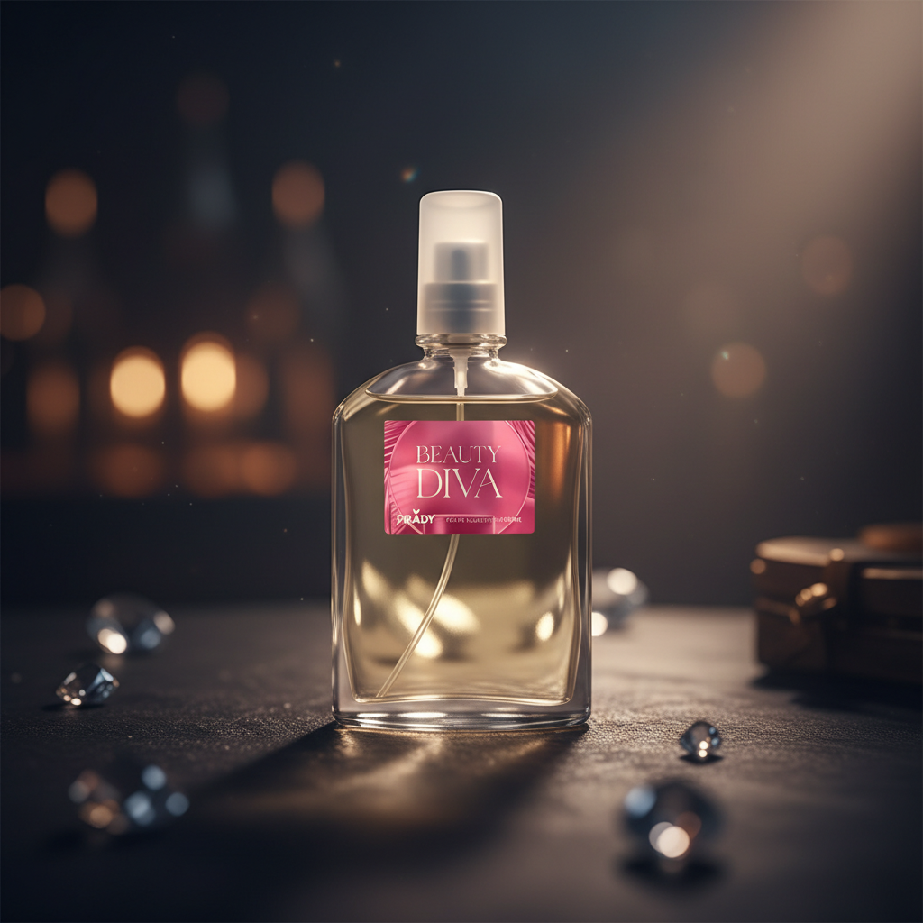 Eau De Toilette Beauty Diva Pour Femme 90ML - Perfume Floral Oriental