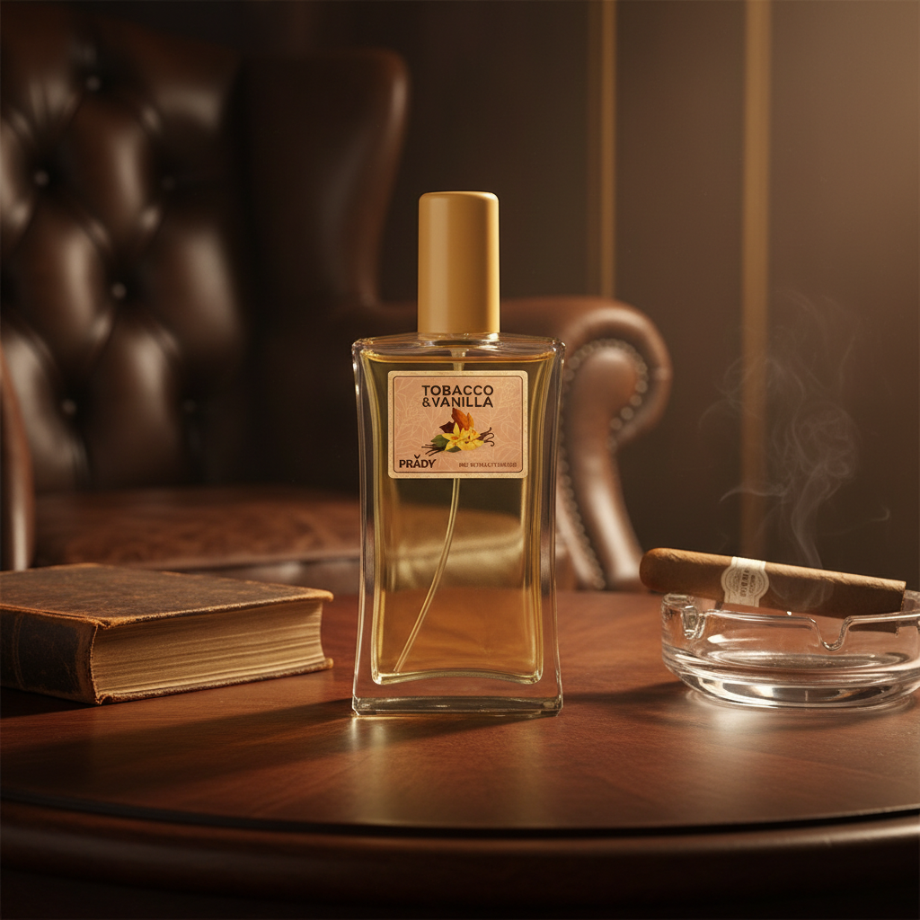 Eau De Toilette Unisex Tobacco & Vanille 90ML - Aroma Amaderado Especiado