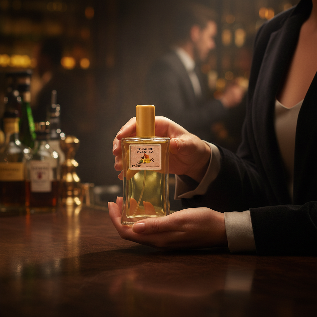 Eau De Toilette Unisex Tobacco & Vanille 90ML - Aroma Amaderado Especiado