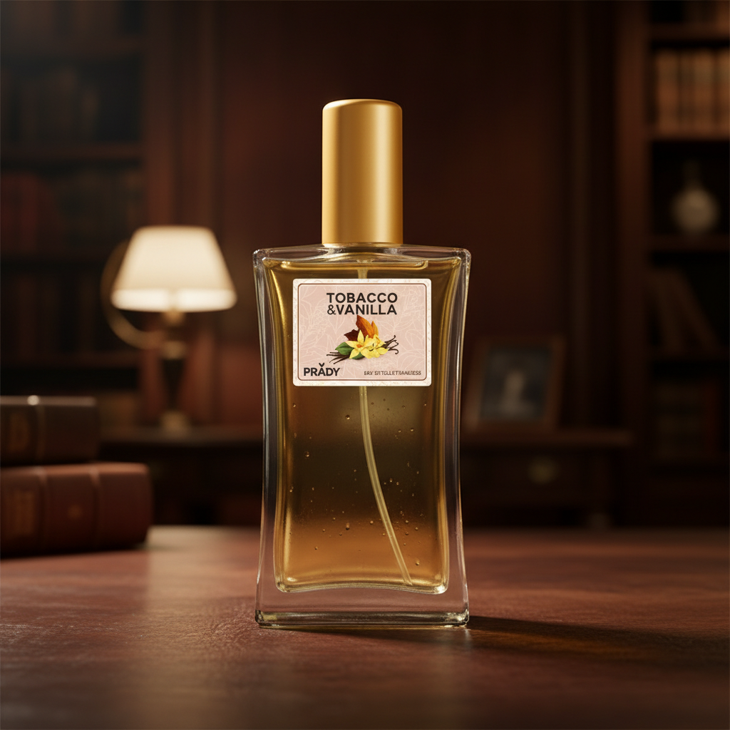 Eau De Toilette Unisex Tobacco & Vanille 90ML - Aroma Amaderado Especiado