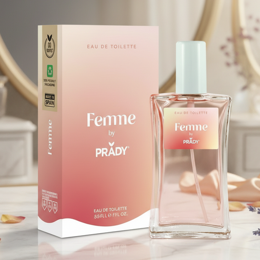 Eau De Toilette Femenina 90ML - Fragancia Floral Frutal Para Mujeres