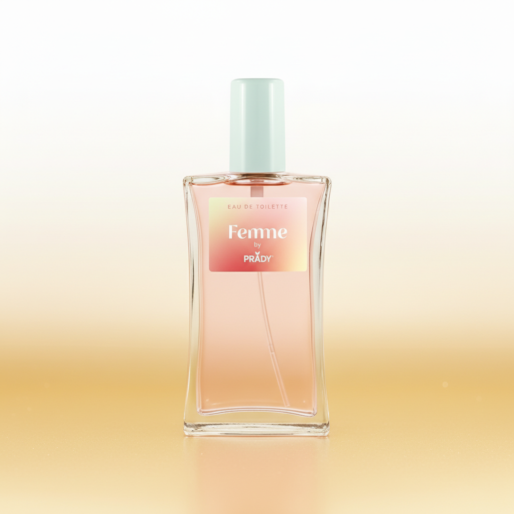 Eau De Toilette Femenina 90ML - Fragancia Floral Frutal Para Mujeres