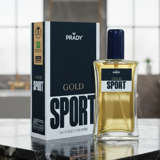 Eau De Toilette Gold Sport Pour Homme 90ML - Frescura Y Dinamismo