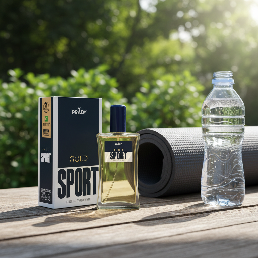 Eau De Toilette Gold Sport Pour Homme 90ML - Frescura Y Dinamismo