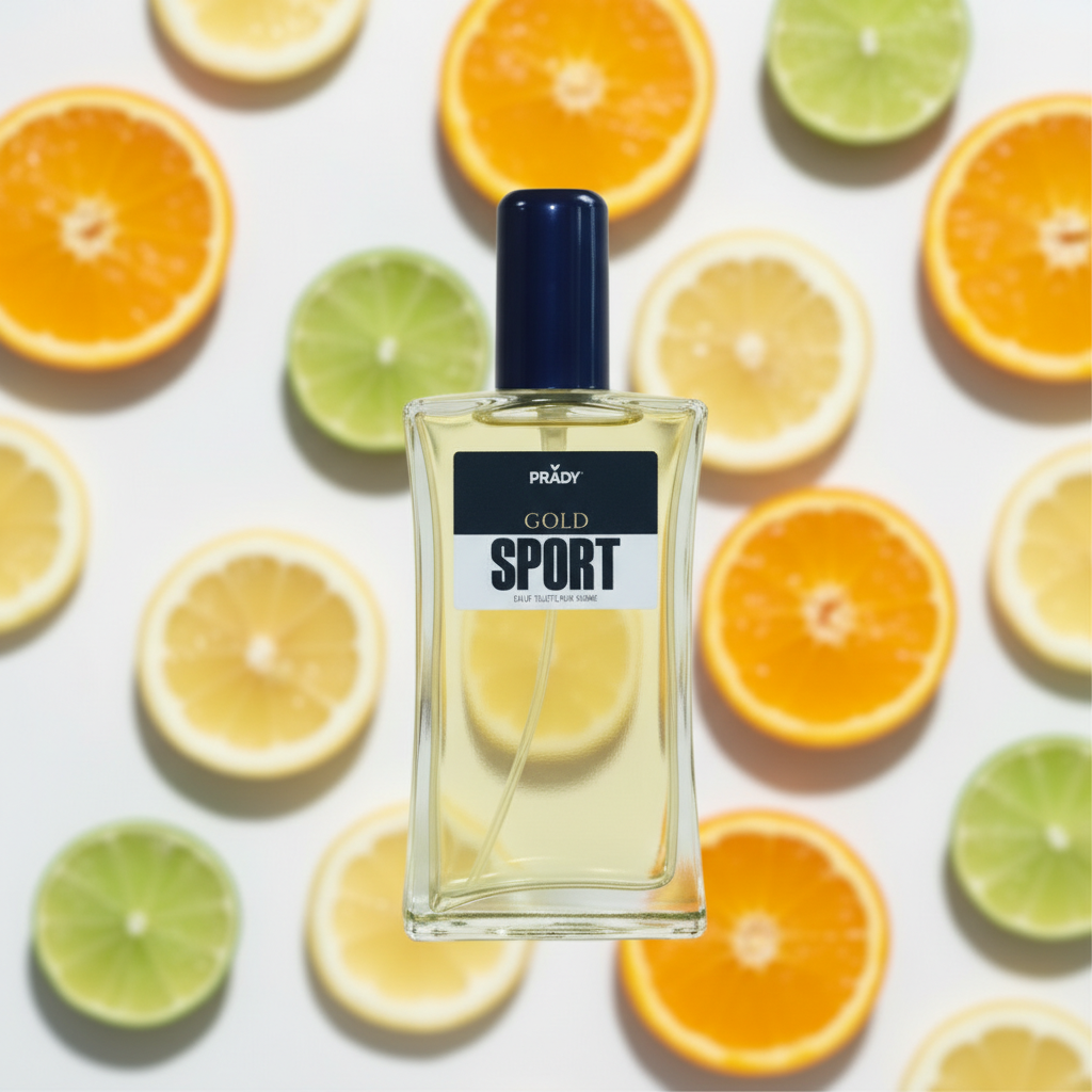 Eau De Toilette Gold Sport Pour Homme 90ML - Frescura Y Dinamismo