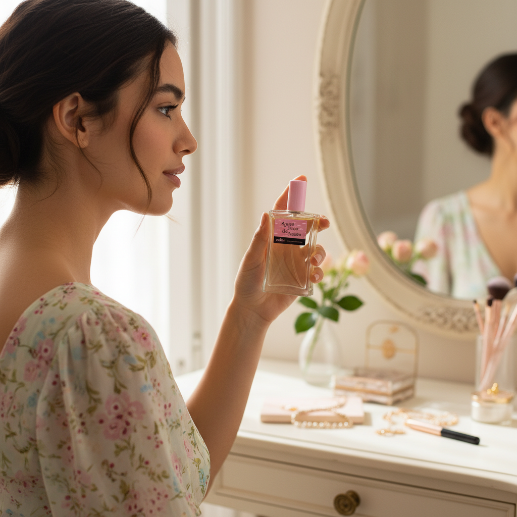 Eau De Toilette Agua Viva De Rosas Para Mujer 90ml - Frescura Floral