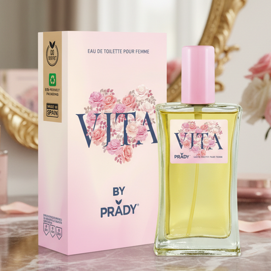 Eau De Toilette Vita Pour Femme 90ML - Perfume Floral Verde
