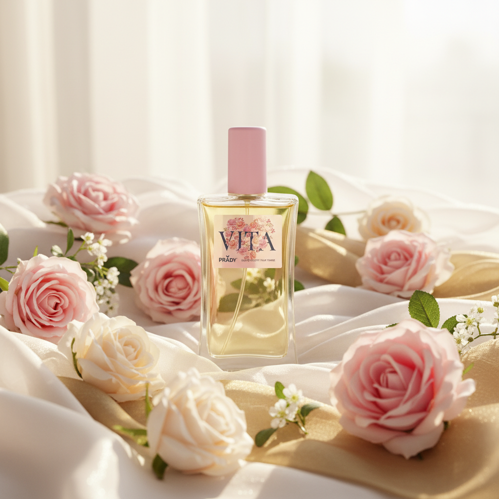 Eau De Toilette Vita Pour Femme 90ML - Perfume Floral Verde