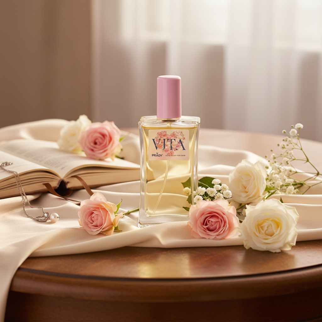Eau De Toilette Vita Pour Femme 90ML - Perfume Floral Verde
