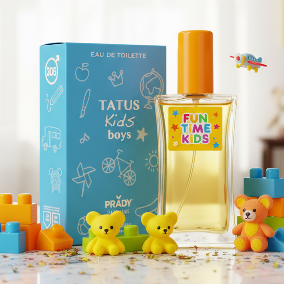 Eau De Toilette Infantil Cítrico Aromático 90ML Para Niños