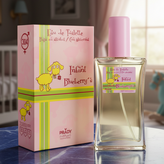 Eau De Toilette Infant Blueberry's 90ML - Fragancia Floral Frutal Para Niños