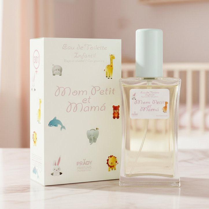 Eau De Toilette Mom Petit Et Mama 90ML - Fragancia Floral Frutal