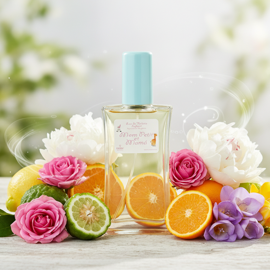 Eau De Toilette Mom Petit Et Mama 90ML - Fragancia Floral Frutal